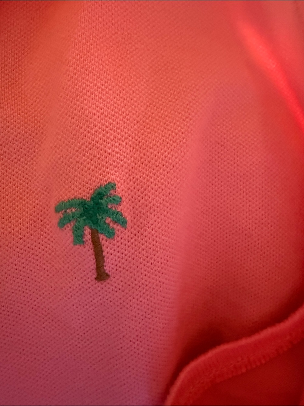 J. Crew Factory sleeveless polo pink large EUC - Picture 4 of 5